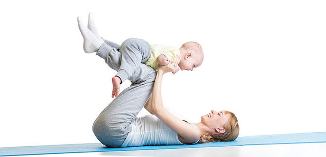 MaMi jóga – cvičení maminek s miminkem