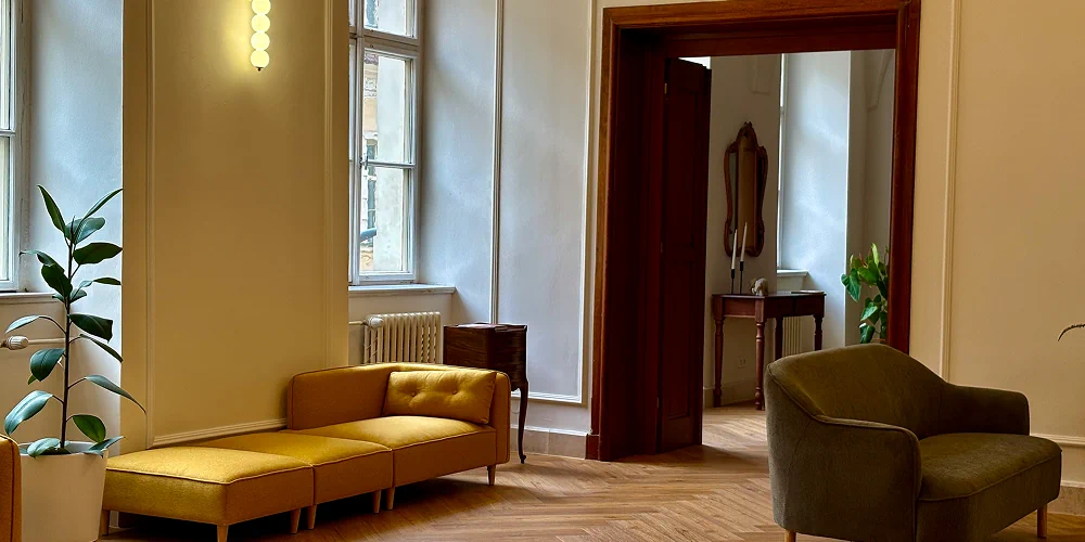 Fotografie interiéru centra Hybernská - Dům jógy Praha