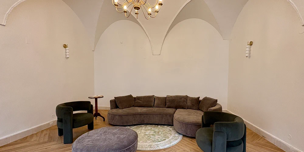 Fotografie interiéru centra Hybernská - Dům jógy Praha